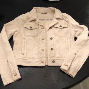 NWOT Free People - light tan jacket - sz S